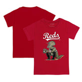 Cincinnati Reds Tiny Turnip Youth Triceratops T-Shirt Red