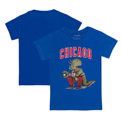 Chicago Cubs Tiny Turnip Youth Triceratops T-Shirt Royal
