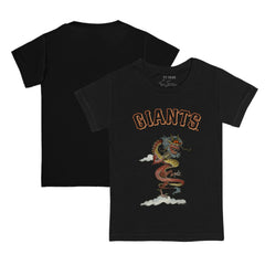 San Francisco Giants Tiny Turnip Youth 2024 Year of the Dragon T-Shirt Black