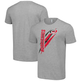 Carolina Hurricanes Starter Color Scratch T-Shirt - Heather Gray T-shirts