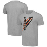 Philadelphia Flyers Starter Color Scratch T-Shirt - Heather Gray T-shirts