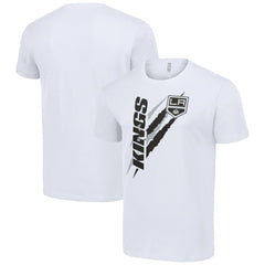 Los Angeles Kings Starter Color Scratch T-Shirt - White T-shirts