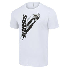 Los Angeles Kings Starter Color Scratch T-Shirt - White T-shirts