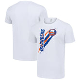 New York Islanders Starter Color Scratch T-Shirt - White T-shirts