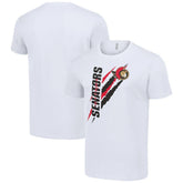 Ottawa Senators Starter Color Scratch T-Shirt - White T-shirts