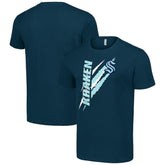 Seattle Kraken Starter Color Scratch T-Shirt - Deep Sea Blue T-shirts