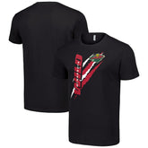 Minnesota Wild Starter Color Scratch T-Shirt - Black T-shirts