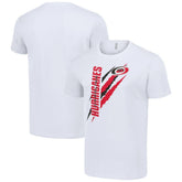 Carolina Hurricanes Starter Color Scratch T-Shirt - White T-shirts