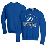 Tampa Bay Lightning Champion Eco Powerblend Crewneck Sweatshirt - Royal Sweatshirts