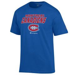 Montreal Canadiens Champion Jersey T-Shirt - Royal T-shirts