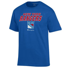 New York Rangers Champion Jersey T-Shirt - Royal T-shirts