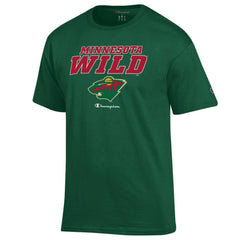 Minnesota Wild Champion Jersey T-Shirt - Hunter Green T-shirts