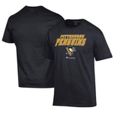 Pittsburgh Penguins Champion Jersey T-Shirt - Black T-shirts
