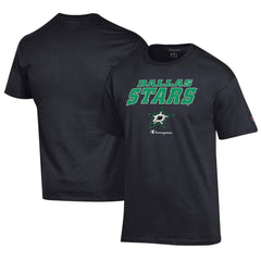 Dallas Stars Champion Jersey T-Shirt - Black T-shirts