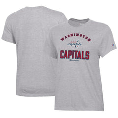Washington Capitals Champion Women's Core T-Shirt - Heather Gray T-shirts