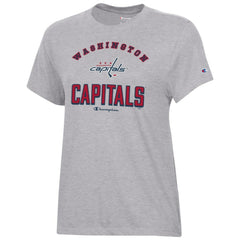 Washington Capitals Champion Women's Core T-Shirt - Heather Gray T-shirts