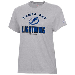 Tampa Bay Lightning Champion Women's Core T-Shirt - Heather Gray T-shirts