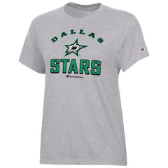 Dallas Stars Champion Women's Core T-Shirt - Heather Gray T-shirts