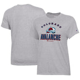 Colorado Avalanche Champion Women's Core T-Shirt - Heather Gray T-shirts