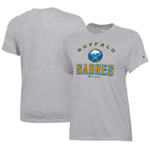 Buffalo Sabres Champion Women's Core T-Shirt - Heather Gray T-shirts