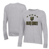 Vegas Golden Knights Champion Women's Core Long Sleeve T-Shirt - Heather Gray T-shirts