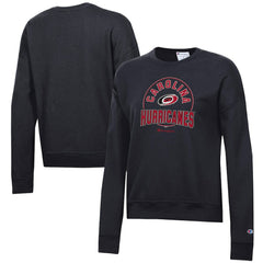 Carolina Hurricanes Champion Women's Powerblend Pullover Sweatshirt - Black Sweatshirts