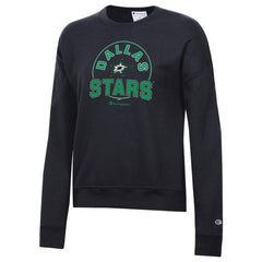 Dallas Stars Champion Women's Powerblend Pullover Sweatshirt - Black Sweatshirts