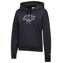 Los Angeles Kings Champion Women's Powerblend Fleece Pullover Hoodie - Black Hoodies