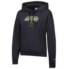 Vegas Golden Knights Champion Women's Powerblend Fleece Pullover Hoodie - Black Hoodies