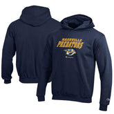 Nashville Predators Champion Youth Eco Powerblend Pullover Hoodie - Navy Hoodies