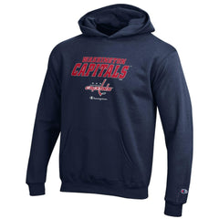 Washington Capitals Champion Youth Eco Powerblend Pullover Hoodie - Navy Hoodies