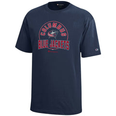 Columbus Blue Jackets Champion Youth Jersey T-Shirt - Navy T-shirts