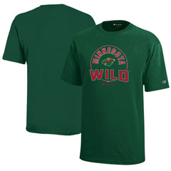 Minnesota Wild Champion Youth Jersey T-Shirt - Hunter Green T-shirts