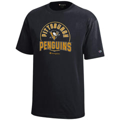 Pittsburgh Penguins Champion Youth Jersey T-Shirt - Black T-shirts