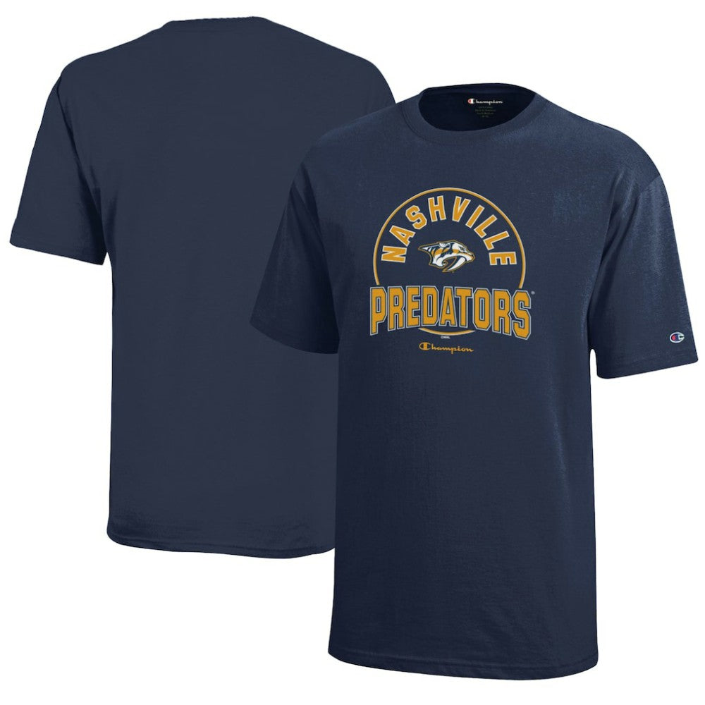 Nashville Predators Champion Youth Jersey T-Shirt - Navy T-shirts