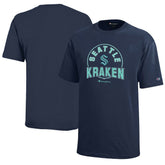 Seattle Kraken Champion Youth Jersey T-Shirt - Deep Sea Blue T-shirts