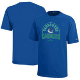 Vancouver Canucks Champion Youth Jersey T-Shirt - Royal T-shirts