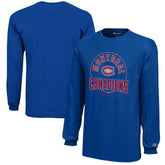 Montreal Canadiens Champion Youth Long-Sleeve Jersey T-Shirt - Royal T-shirts