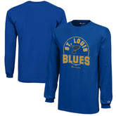 St. Louis Blues Champion Youth Long-Sleeve Jersey T-Shirt - Royal T-shirts