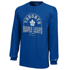 Toronto Maple Leafs Champion Youth Long-Sleeve Jersey T-Shirt - Royal T-shirts