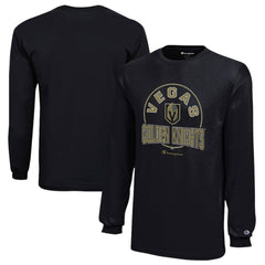 Vegas Golden Knights Champion Youth Long-Sleeve Jersey T-Shirt - Black T-shirts