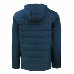 Houston Texans Cutter & Buck Americana Evoke Hybrid Eco Softshell Recycled Full-Zip Hooded Jacket - Navy sale