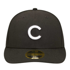 Chicago Cubs Low Profile 59FIFTY Fitted Hat Black