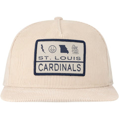 St. Louis Cardinals Summer Essential Golfer Snapback Hat Khaki