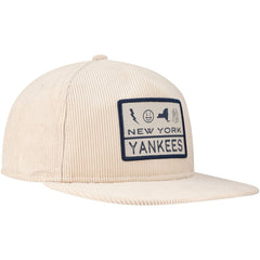 New York Yankees Summer Essential Golfer Snapback Hat Khaki