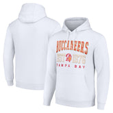 Tampa Bay Buccaneers Starter Unisex Throwback Logo Pullover Hoodie - White discount