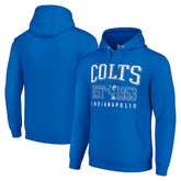 Indianapolis Colts Starter Unisex Throwback Logo Pullover Hoodie - Royal online