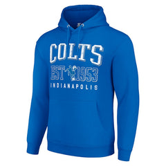 Indianapolis Colts Starter Unisex Throwback Logo Pullover Hoodie - Royal online