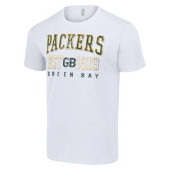 Green Bay Packers Starter Throwback Logo T-Shirt - White outlet
