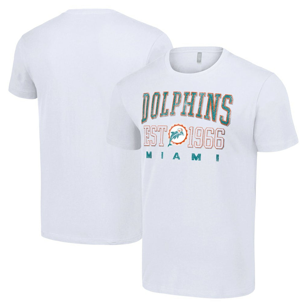 Miami Dolphins Starter Throwback Logo T-Shirt - White sale